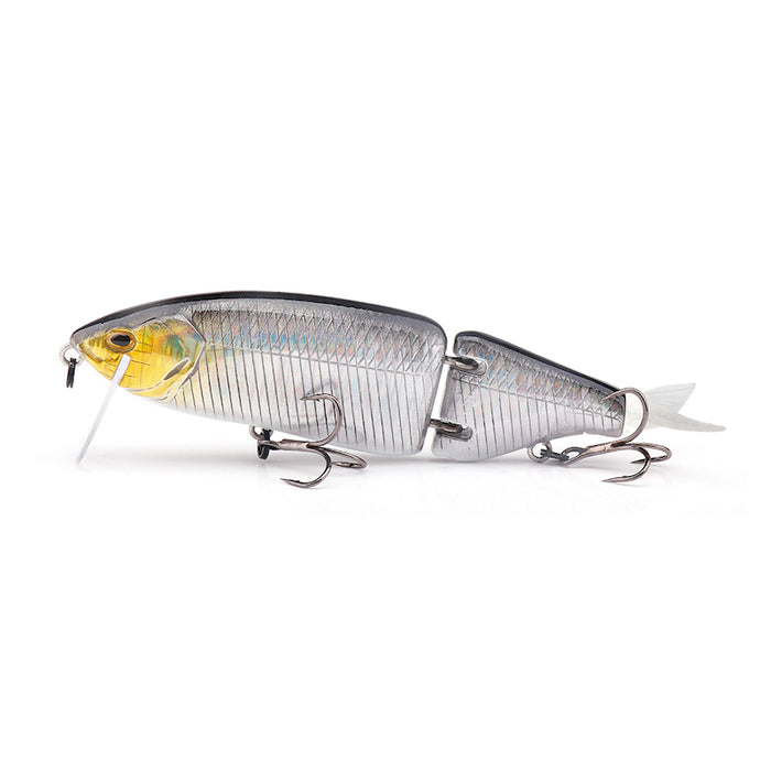 Artificial Jointed Bait Wobbler Glider for Bass and Pike