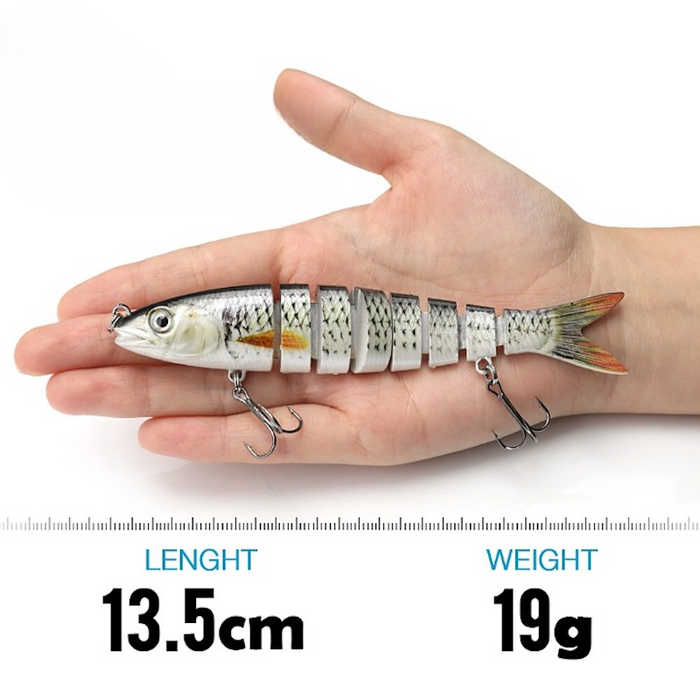 Lifelike Carp Sinking Wobblers Jointed Bait Set