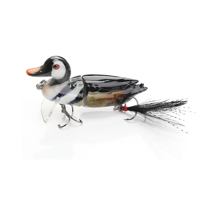 Artificial Jointed Duck Wobbler Floating Bait