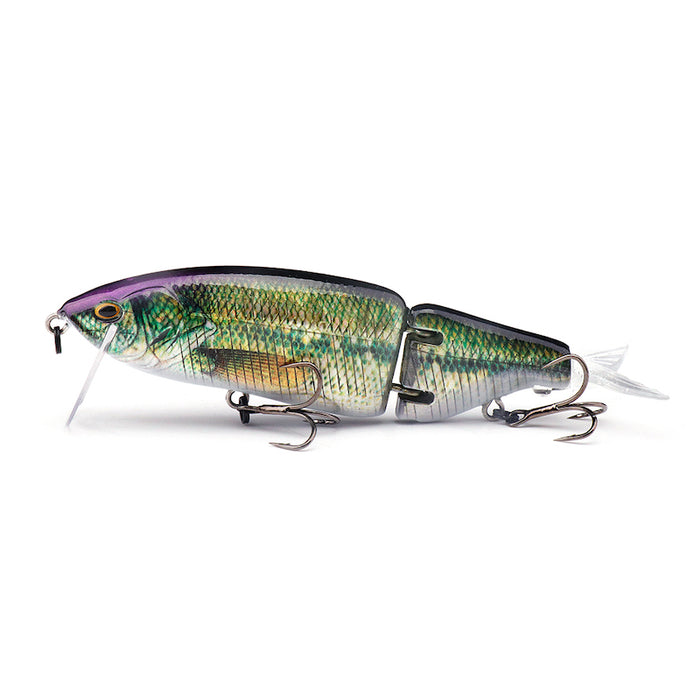 Artificial Jointed Bait Wobbler Glider for Bass and Pike