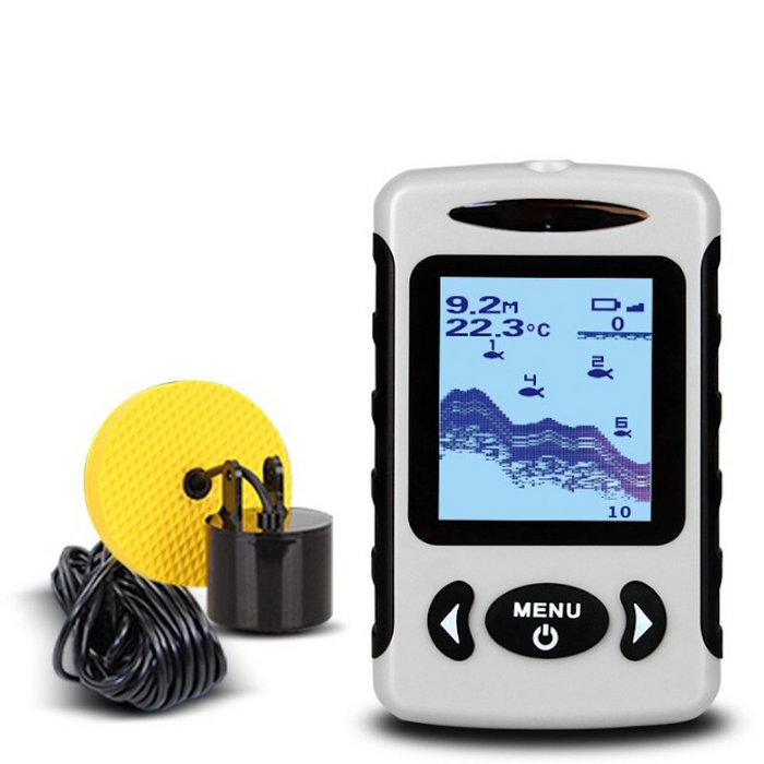 2.2" LCD Portable Dual Sonar Frequency Fish Finder