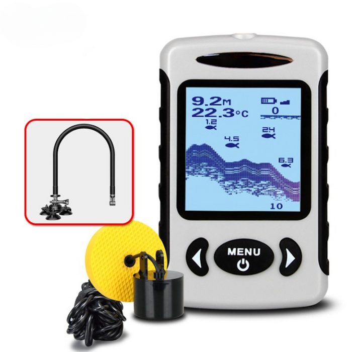 2.2" LCD Portable Dual Sonar Frequency Fish Finder