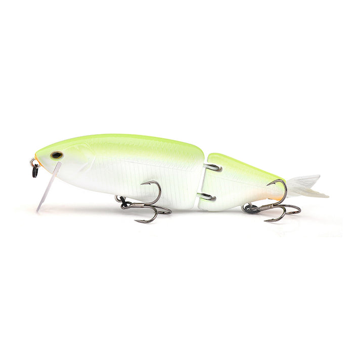 Artificial Jointed Bait Wobbler Glider for Bass and Pike