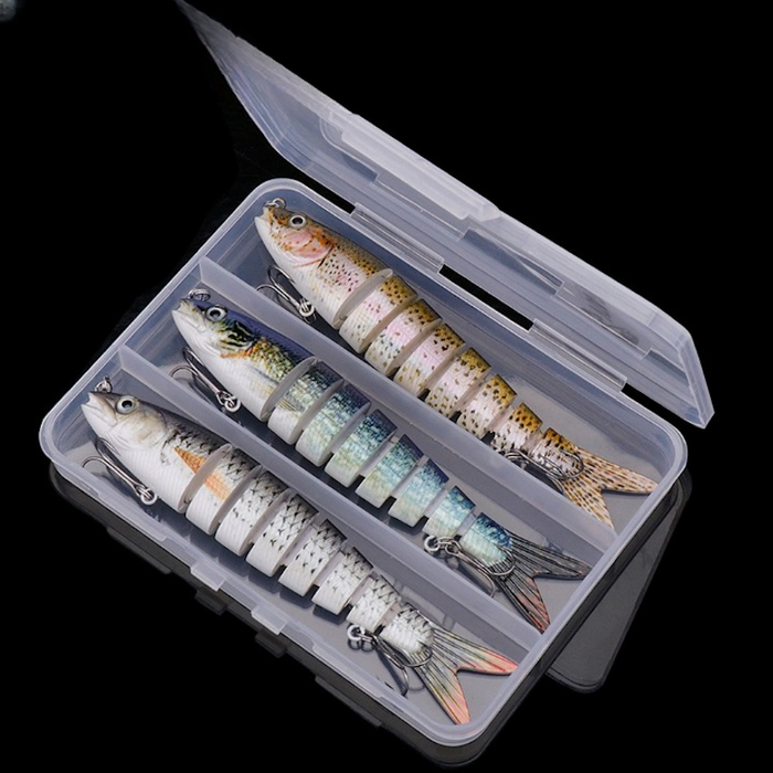 Lifelike Carp Sinking Wobblers Jointed Bait Set