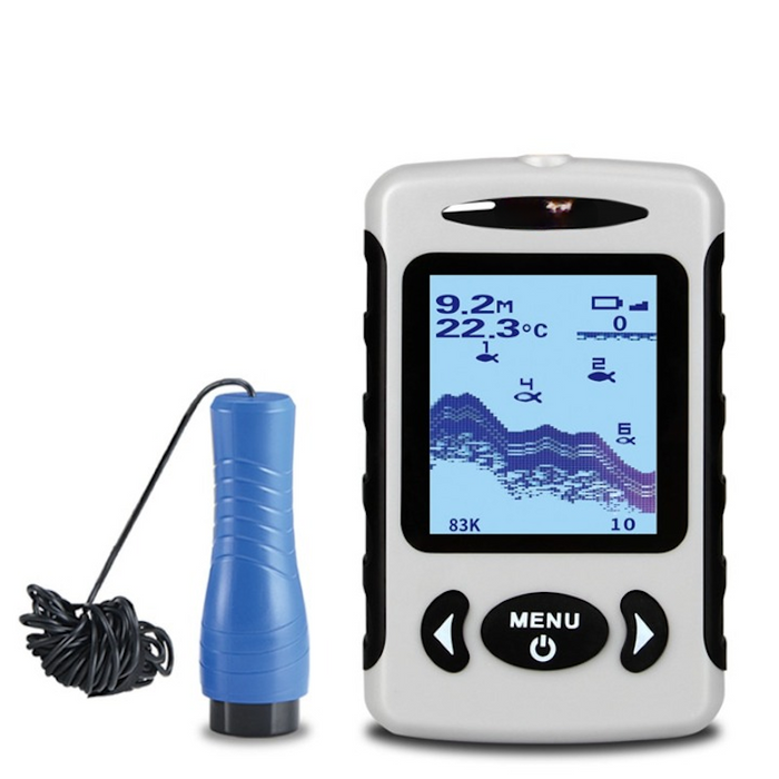 2.2" LCD Portable Dual Sonar Frequency Fish Finder