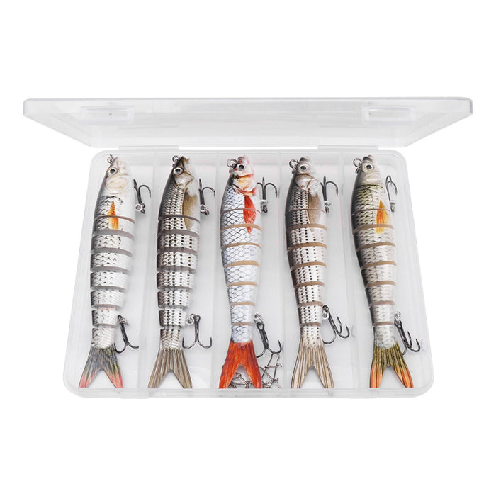 Mix Lifelike Fish Lures Jointed Bait For Pike Artificial Bait
