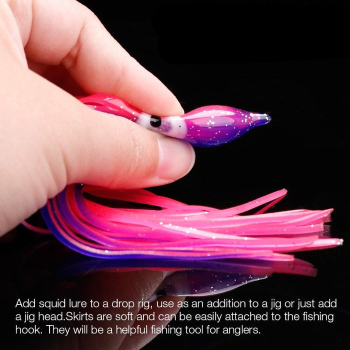 Luminous Squid Skirts Soft Lure Baits