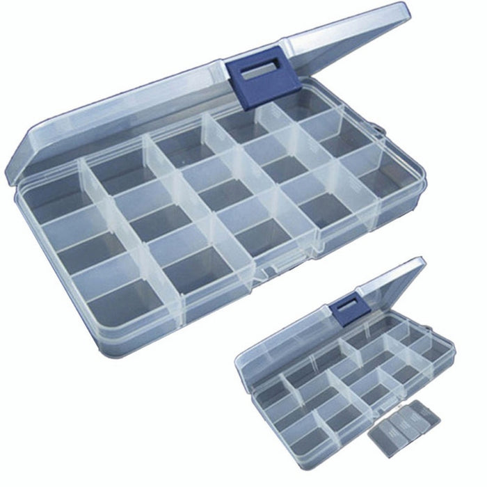 Adjustable Fishing Plastic Tackle Box