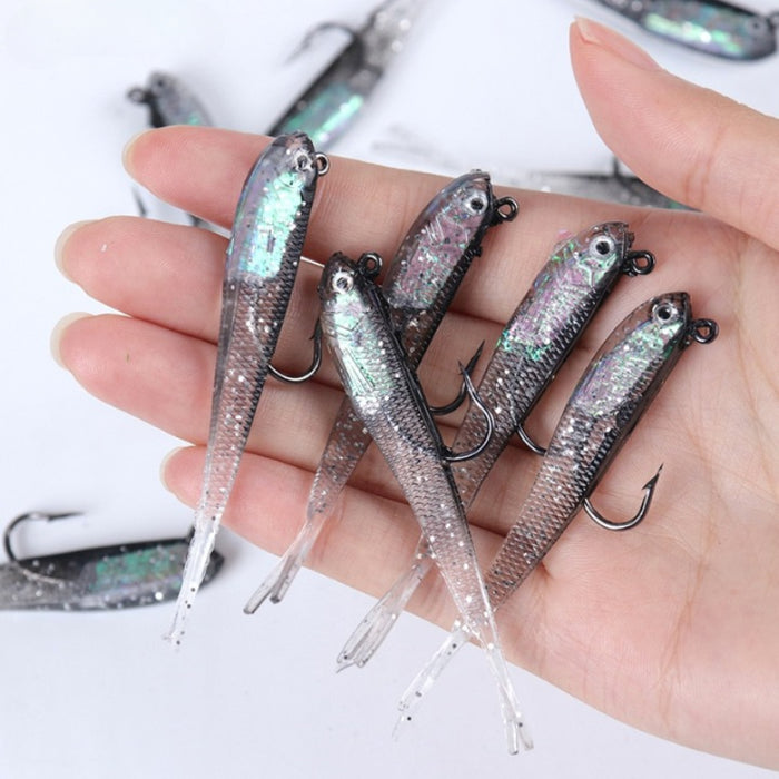 Soft Lure Silicone Artificial Bait With Hook