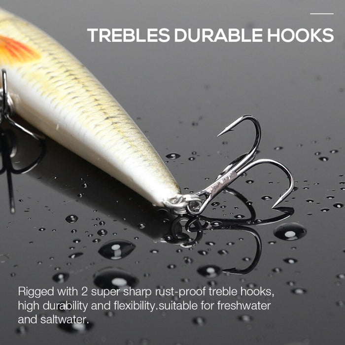 Floating Wobblers For Pike Crankbaits Fishing Lure Set