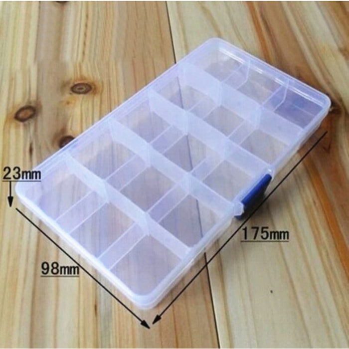 Adjustable Fishing Plastic Tackle Box