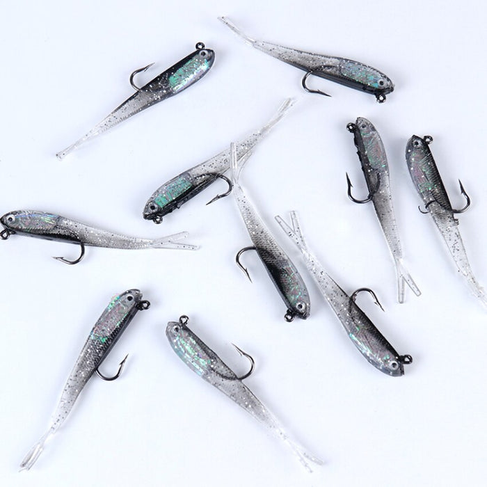 Soft Lure Silicone Artificial Bait With Hook