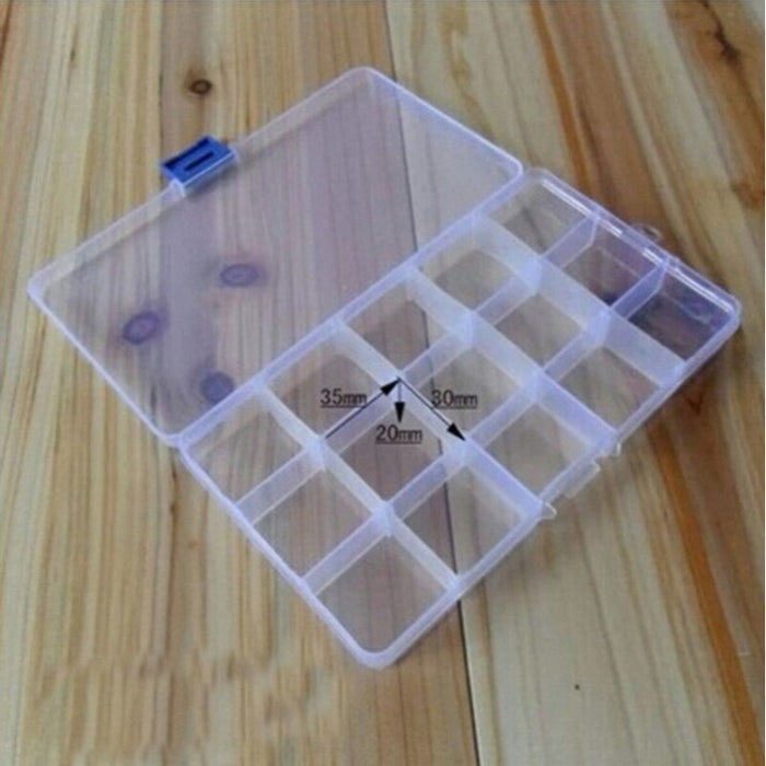 Adjustable Fishing Plastic Tackle Box