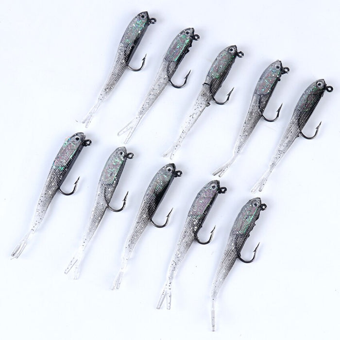 Soft Lure Silicone Artificial Bait With Hook