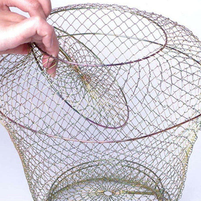 Folding Steel Wire Fishing Net