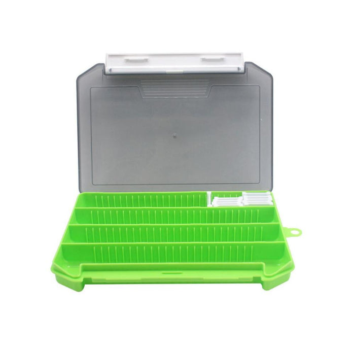 Fishing Tackle Storage Box Tray with Removable Dividers