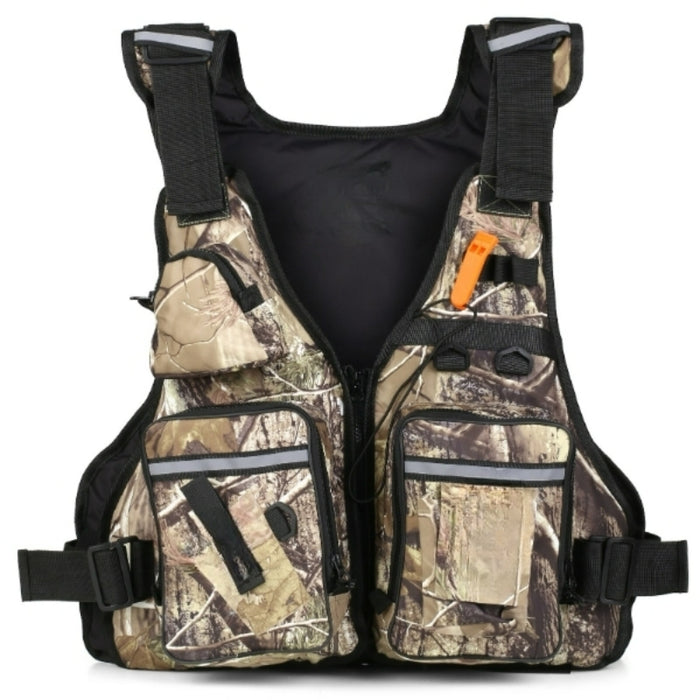 Life Jacket Buoyancy Vest with Water Bottle Holder