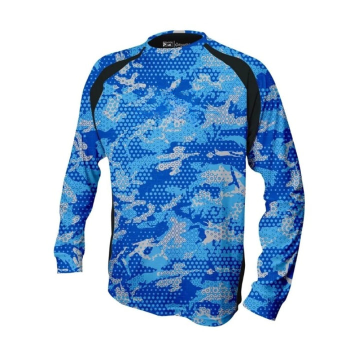 Men's Long Sleeve Camouflage Fishing Shirt