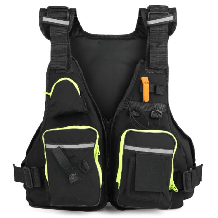 Life Jacket Buoyancy Vest with Water Bottle Holder