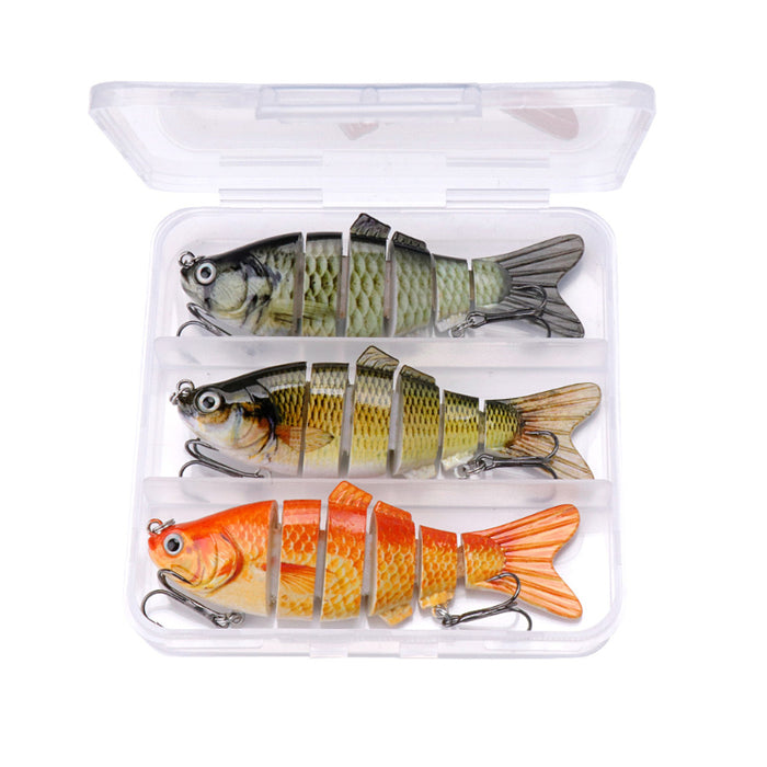 10cm Sinking Swimbait Fishing Lure Set