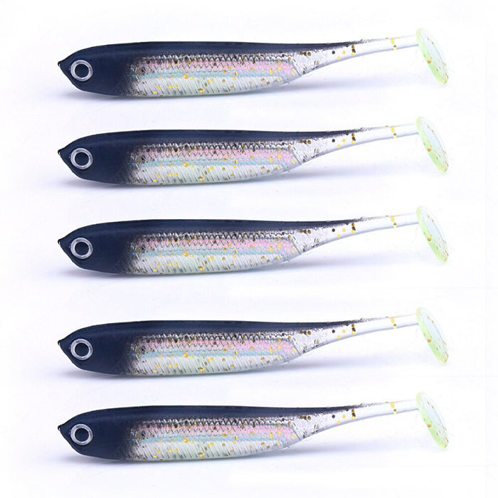 Mini Worm Soft Lures Shrimp Jerkbait