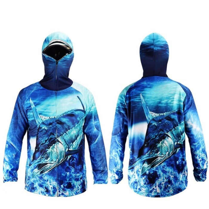 Fishing Long Sleeve UV Protection Hoodie