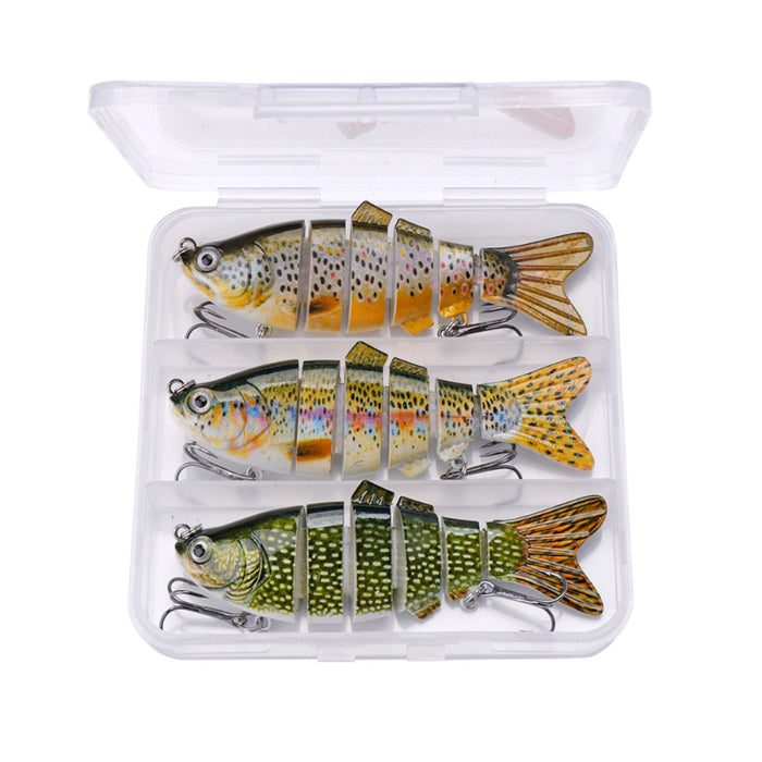 10cm Sinking Swimbait Fishing Lure Set