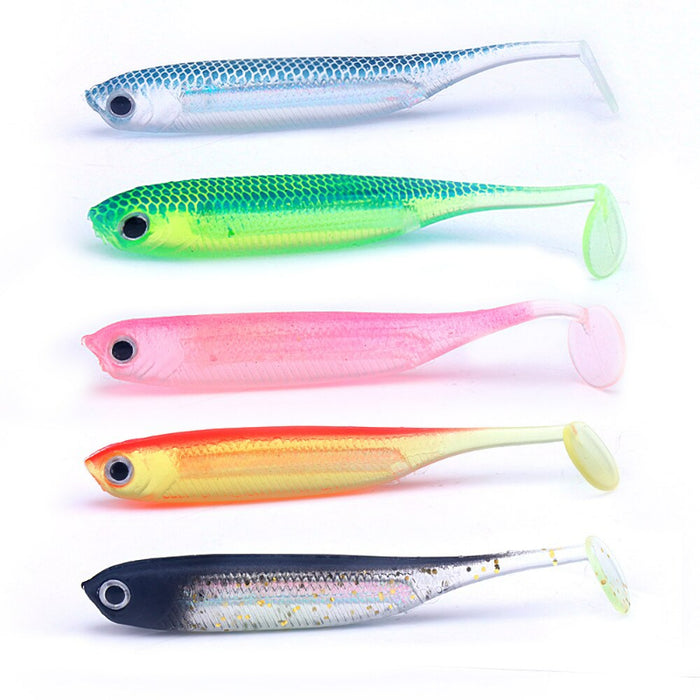 Mini Worm Soft Lures Shrimp Jerkbait