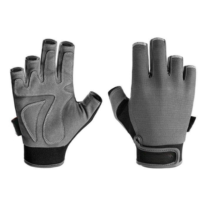 Heavy-Duty Sure Grip Fingerless Fishing Gloves